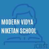 Modern Vidya Niketan School Logo