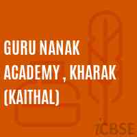 Guru Nanak Academy , Kharak (Kaithal) School Logo