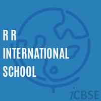 R R International School Logo