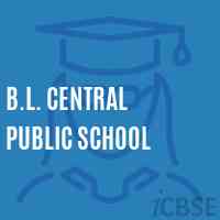 B.L. Central Public School Logo