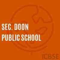 Sec. Doon Public School Logo