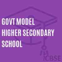 Govt Model Higher Secondary School Logo