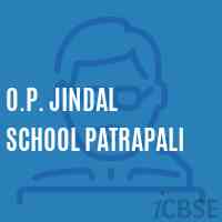 O.P. Jindal School Patrapali Logo