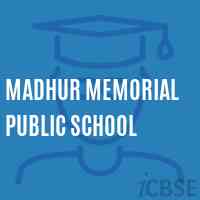 Madhur Memorial Public School Logo