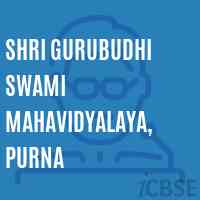 Shri Gurubudhi Swami Mahavidyalaya, Purna College Logo
