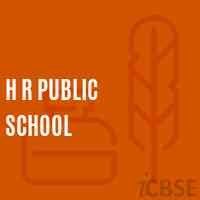 H R Public School Logo