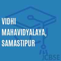Vidhi Mahavidyalaya, Samastipur College Logo