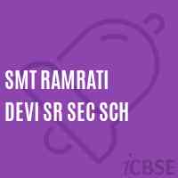 Smt Ramrati Devi Sr Sec Sch School Logo