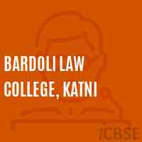 Bardoli Law College, Katni Logo