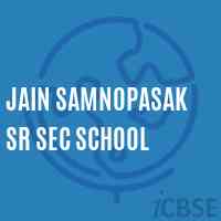 Jain Samnopasak Sr Sec School Logo
