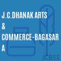J.C.Dhanak Arts & Commerce-Bagasara College Logo