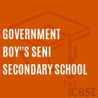 Government Boy''S Seni Secondary School Logo