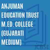 Anjuman Education Trust M.Ed. College (Gujarati Medium) Logo