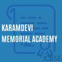 Karamdevi Memorial Academy School Logo