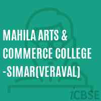 Mahila Arts & Commerce College -Simar(Veraval) Logo