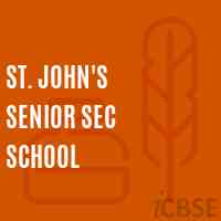 St. John'S Senior Sec School Logo