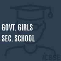 Govt. Girls Sec. School Logo