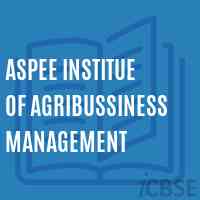 ASPEE Institue of Agribussiness Management College Logo