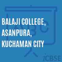 Balaji College, Asanpura, Kuchaman City Logo
