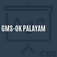 Gms-Ok Palayam Middle School Logo