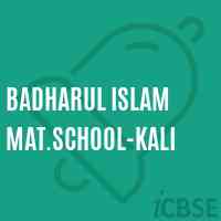 Badharul Islam Mat.School-Kali Logo