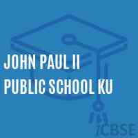 John Paul Ii Public School Ku Logo