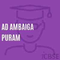 Ad Ambaiga Puram Primary School Logo