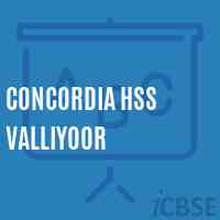 Concordia Hss Valliyoor High School Logo