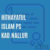 Hithayatul Islam Ps Kad.Nallur Primary School Logo