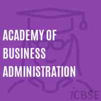 Academy of Business Administration College Logo
