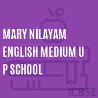 Mary Nilayam English Medium U P School Logo