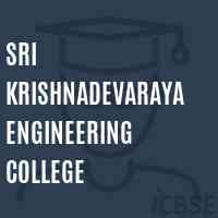 Sri Krishnadevaraya Engineering College Logo