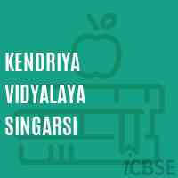 Kendriya Vidyalaya Singarsi School Logo