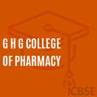 G H G College of Pharmacy Logo