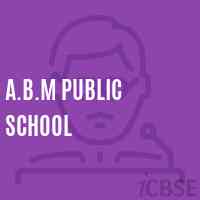 A.B.M Public School Logo