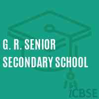 G. R. Senior Secondary School Logo