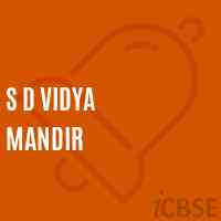 S D Vidya Mandir School Logo