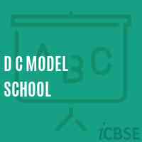 D C Model School Logo