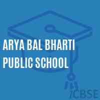 Arya Bal Bharti Public School Logo