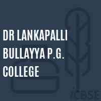 Dr Lankapalli Bullayya P.G. College Logo