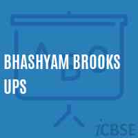 Bhashyam Brooks Ups School Logo