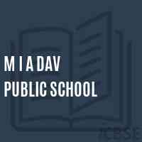 M I A Dav Public School Logo