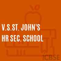 V.S.St. John'S Hr Sec. School Logo
