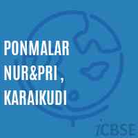 Ponmalar Nur&pri , Karaikudi Primary School Logo