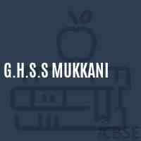 G.H.S.S Mukkani High School Logo