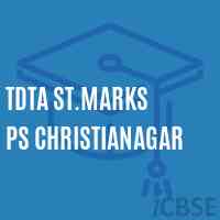 Tdta St.Marks Ps Christianagar Primary School Logo