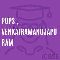Pups., Venkatramanujapuram Primary School Logo