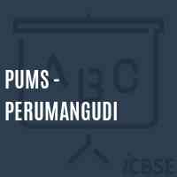 Pums - Perumangudi Middle School Logo