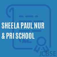 Sheela Paul Nur & Pri School Logo