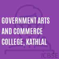 Government Arts and Commerce College, Kathlal Logo